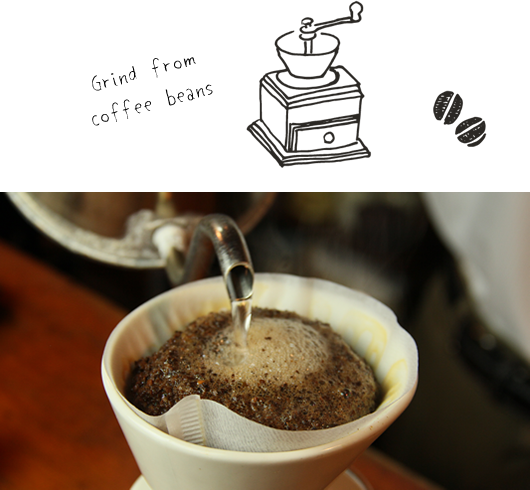 土蔵の喫茶「十輪」